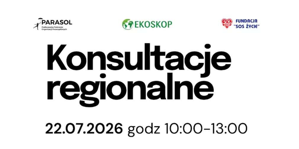 Zapraszamy na konsultacje regionalne dotyczące rozwoju sektora NGO na Podkarpaciu!